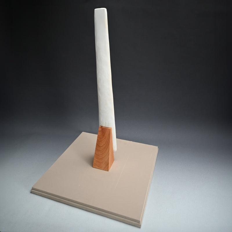 Porcelain Sculpture ー八木 明 "磁塊Vestage 92-7"
