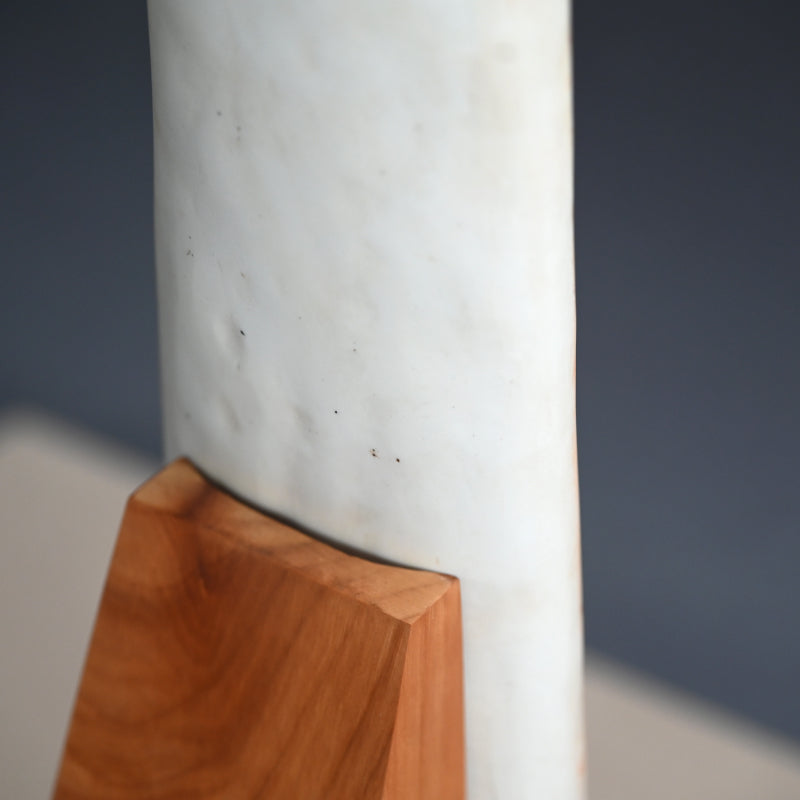 Porcelain Sculpture ー八木 明 "磁塊Vestage 92-7"