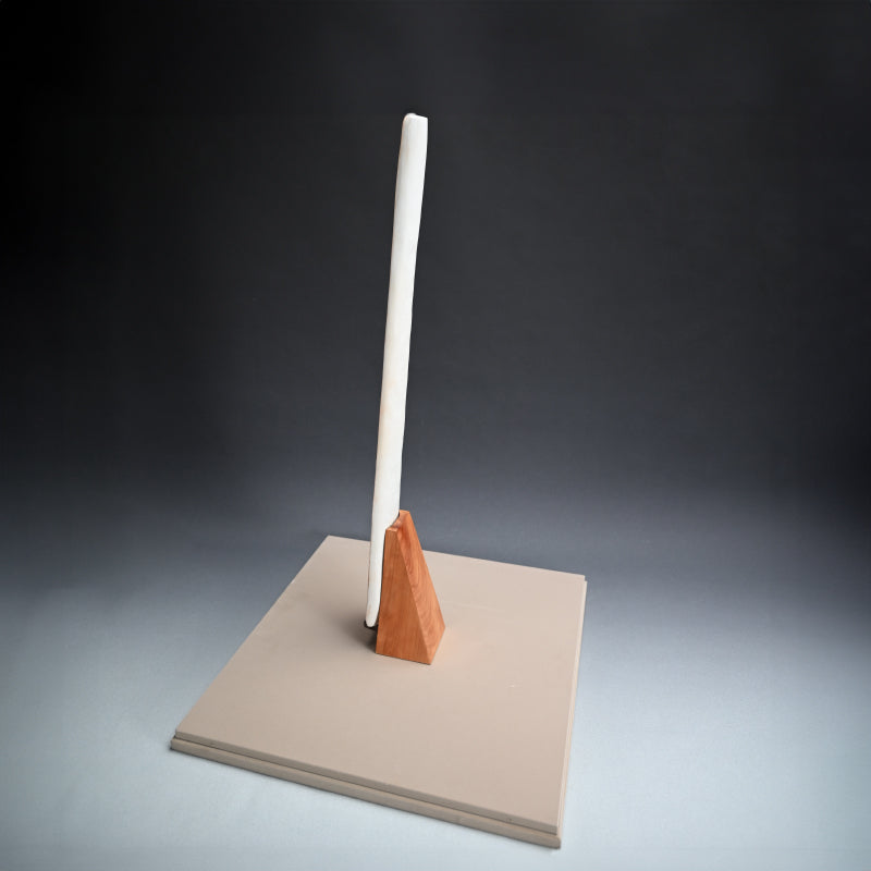 Porcelain Sculpture ー八木 明 "磁塊Vestage 92-7"