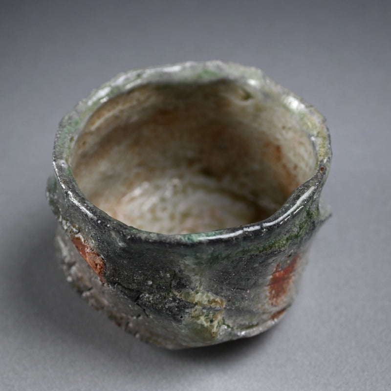 Iga Shinogi Chawan ー新 学 "伊賀 鎬茶碗"
