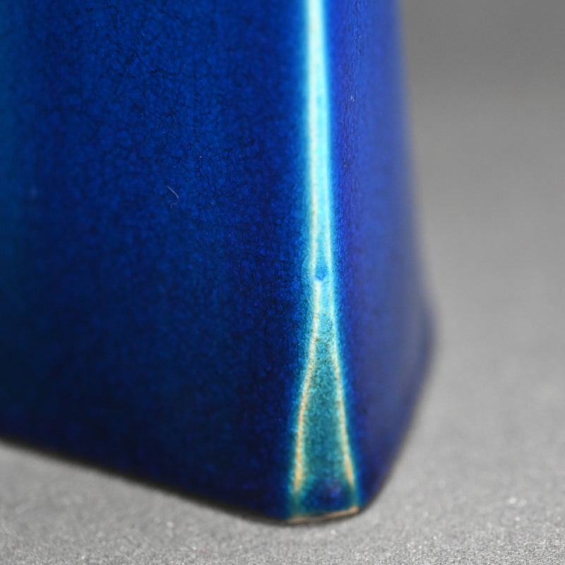 Contemporary Hekiyu Vase ー木村 芳郎 "碧釉 倭飾器"
