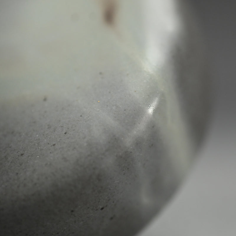 Rare! Ao-Bizen Natsume Tea Container ー岸本 明彦 "備前 棗"