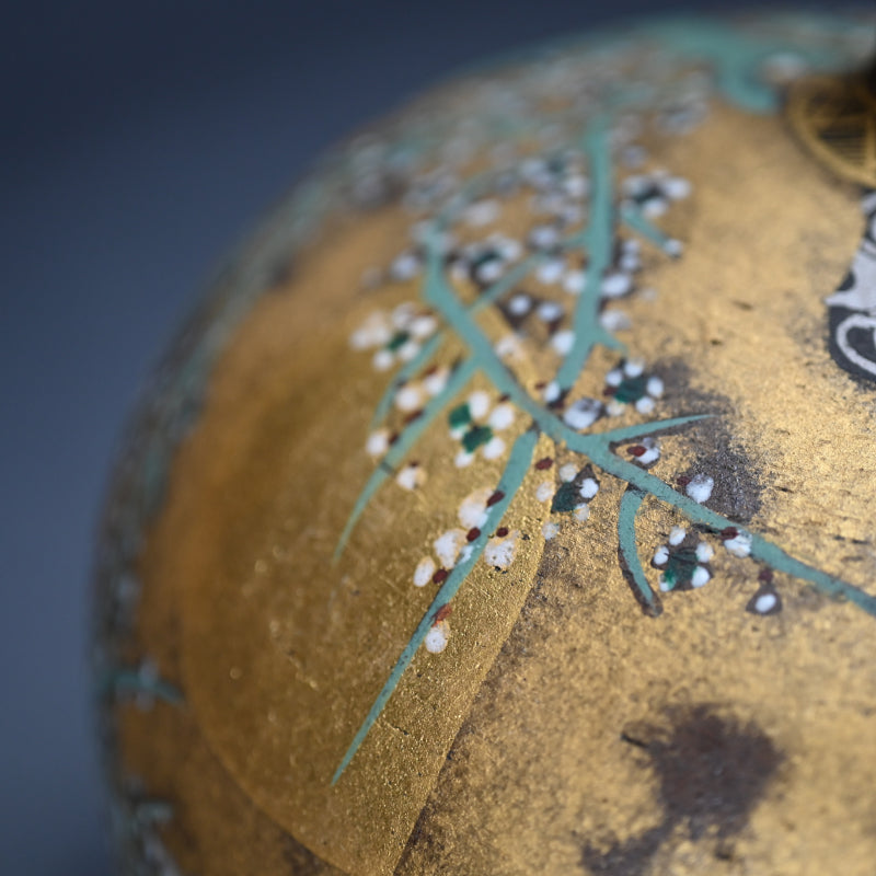 Kutani Vase ー高 明 "九谷焼 花瓶 "