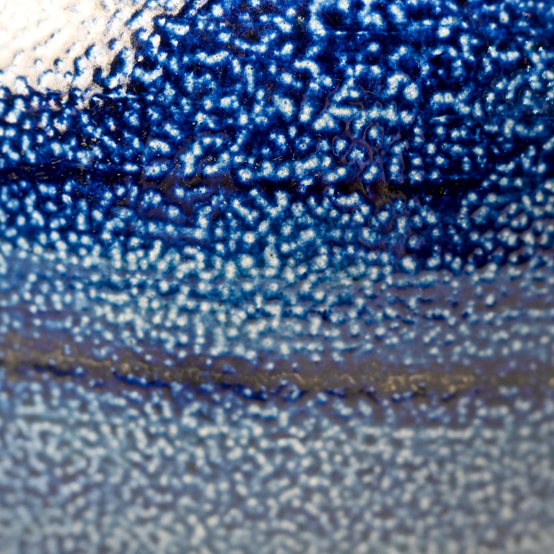 Salt Glazed O-Tsubo ー市野 茂良 "藍塩釉大壺"