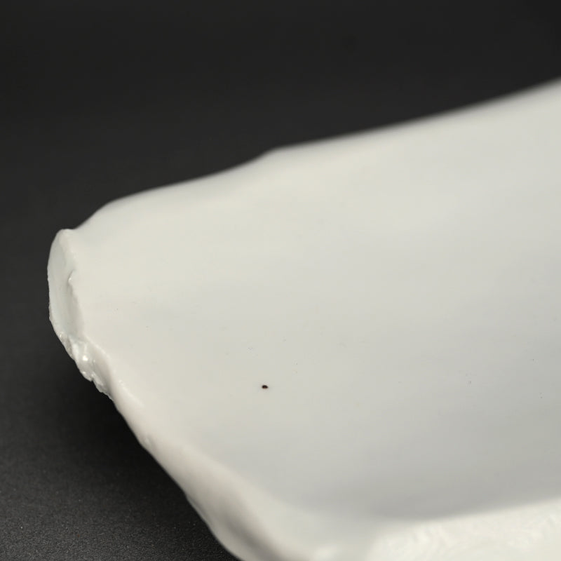 Celadon Slab Plate ー加藤 委 "溜る青"