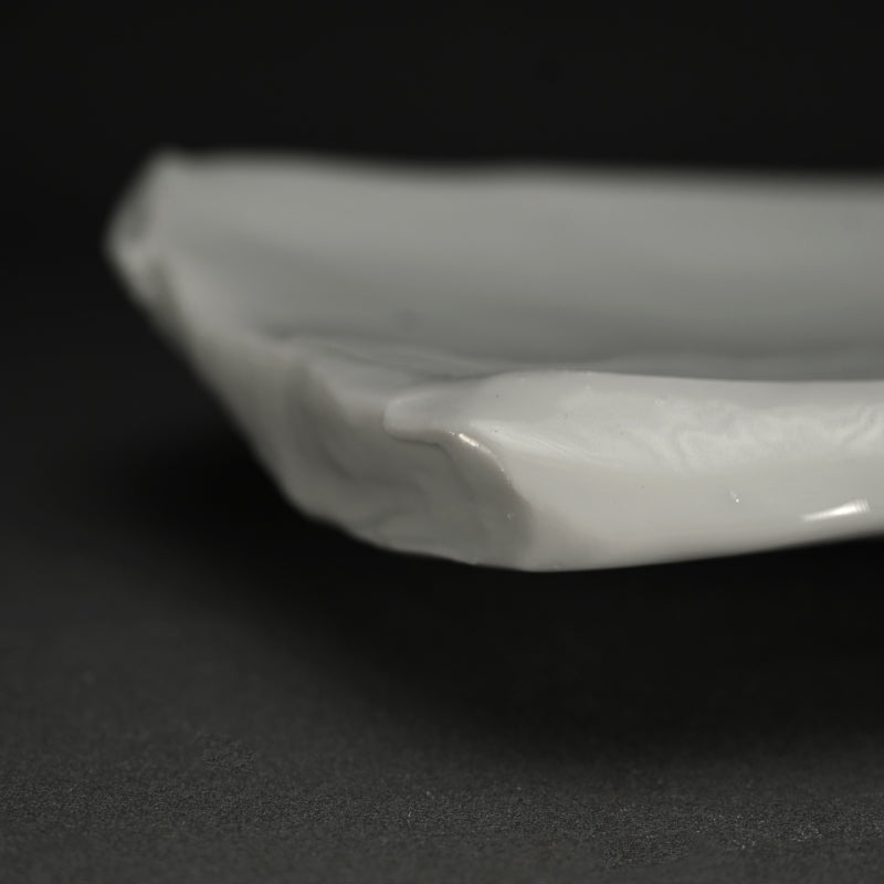 Celadon Slab Plate ー加藤 委 "溜る青"