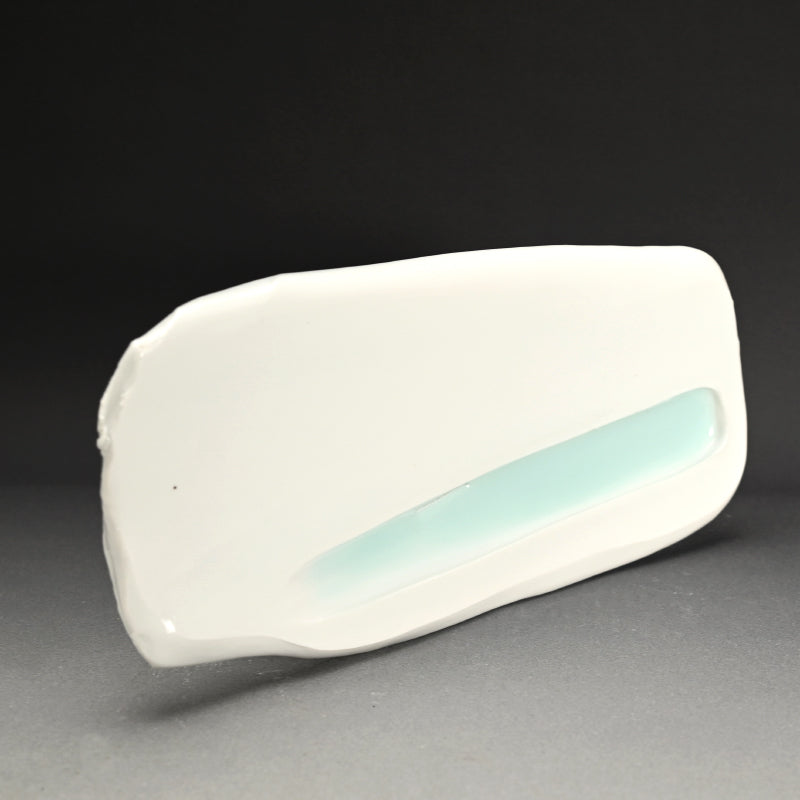 Celadon Slab Plate ー加藤 委 "溜る青"