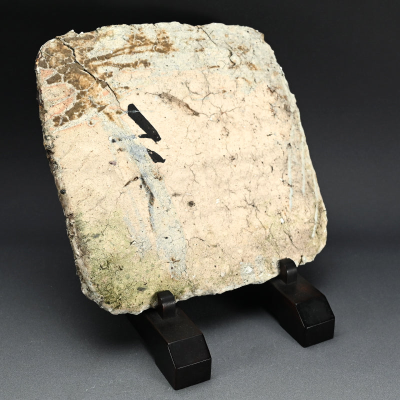 Rare Wood Fired Slab Plate ー加藤 委 "炎盤"