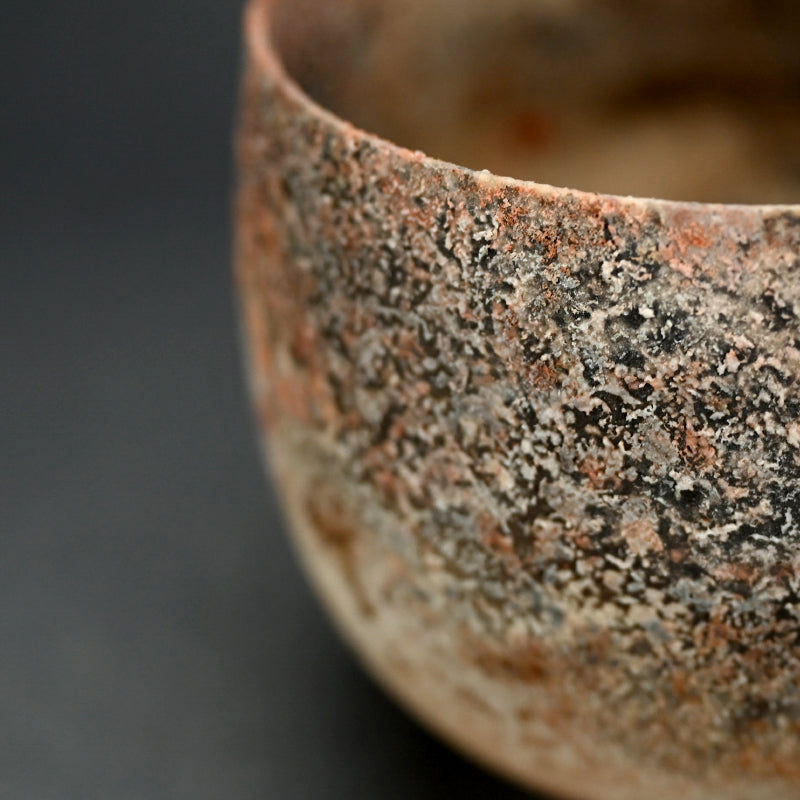 Terrifyingly Delicate Raw Porcelain Bowl ー松本 治幸 "白磁窯変碗"