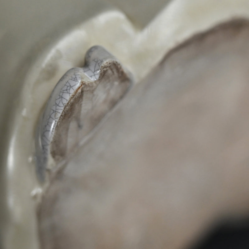 Museum Published Set of 3 Ceramic Okimono ー初代 諏訪蘇山 ”色絵金彩踊置物”