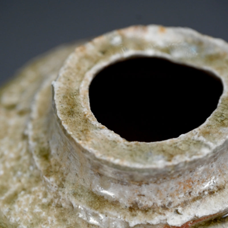 Shigaraki Bottle Vase ー藤本 秀 "信楽 花生"