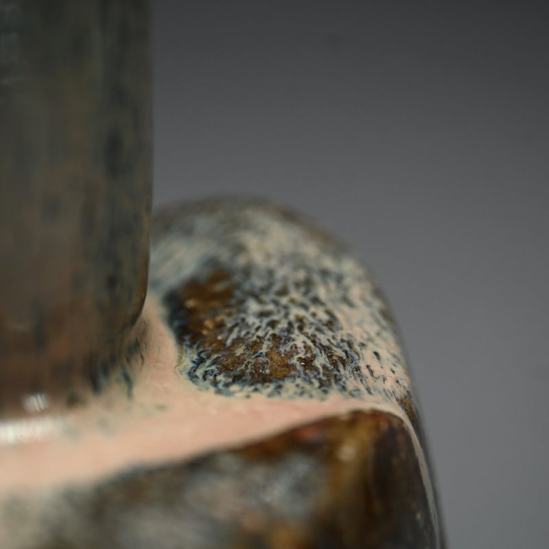 Hagi Vase ー"萩灰被刳貫花入"