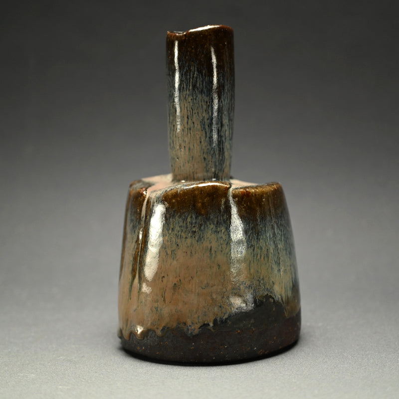 Hagi Vase ー"萩灰被刳貫花入"