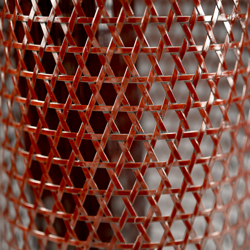 Bamboo Basket ー二代 田辺竹雲斎 "亀甲透し網手付 花籃"