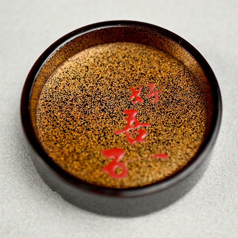 Antique Japanese Lacquered Maki-e Phoenix Kogo ー鳳凰蒔絵 伽藍香合
