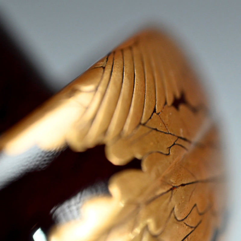 Antique Japanese Lacquered Maki-e Phoenix Kogo ー鳳凰蒔絵 伽藍香合