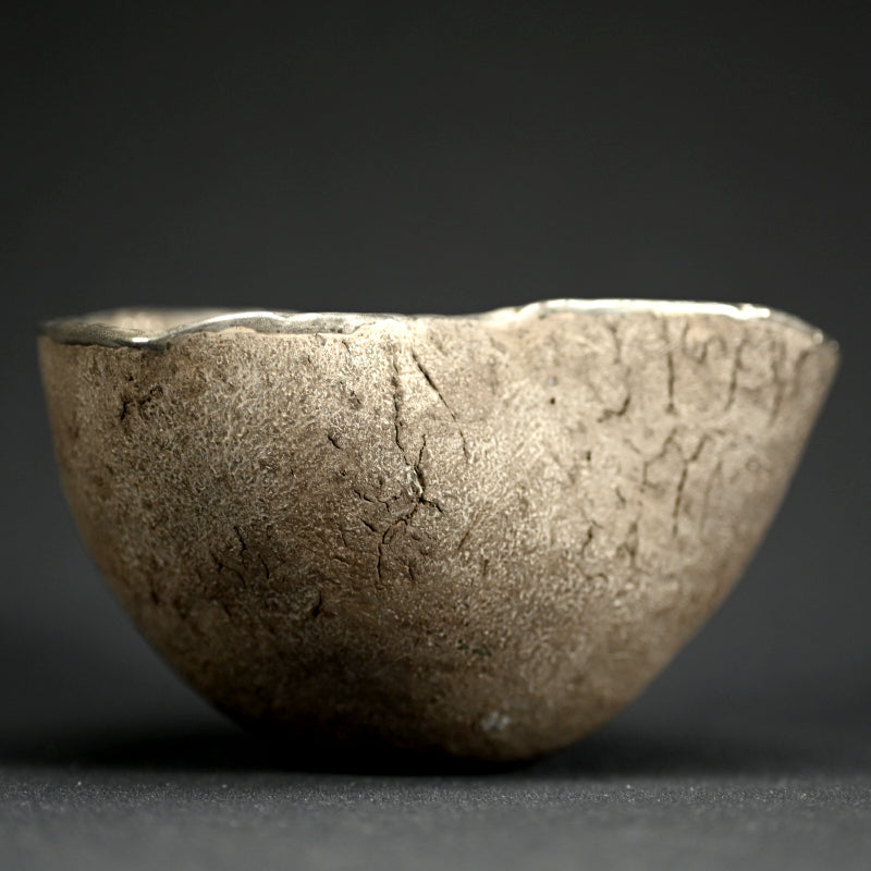 Silver Glazed Utsuwa Bowl ー小川 待子 "うつわ"