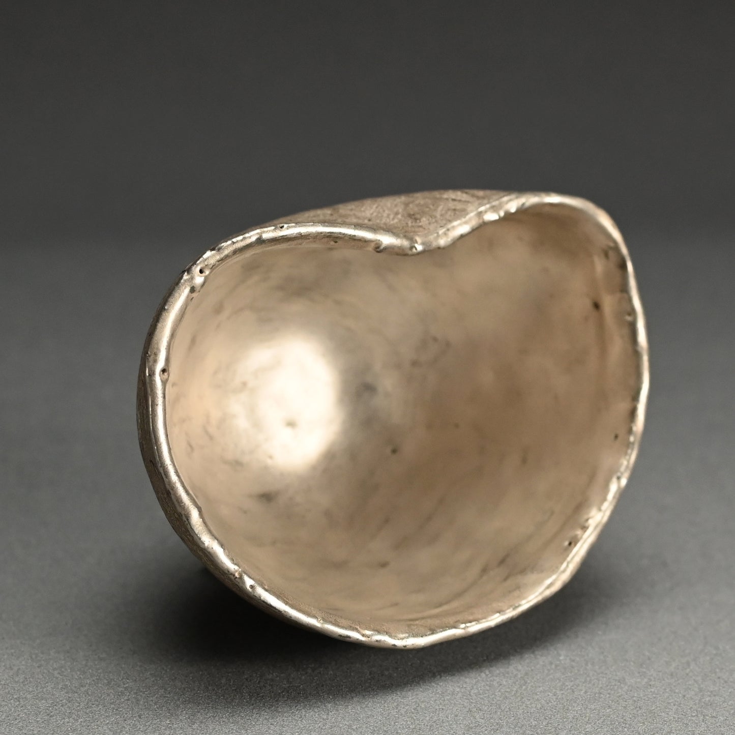 Silver Glazed Utsuwa Bowl ー小川 待子 "うつわ"
