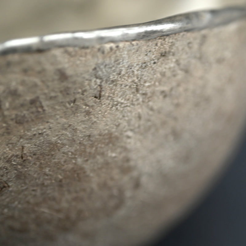 Silver Glazed Utsuwa Bowl ー小川 待子 "うつわ"