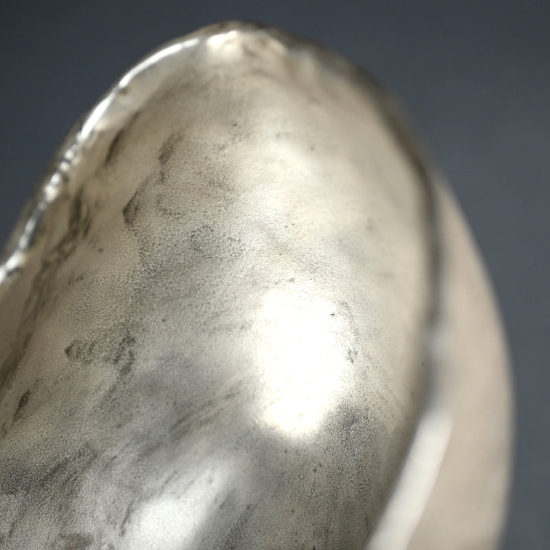 Silver Glazed Utsuwa Bowl ー小川 待子 "うつわ"