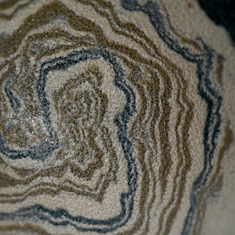 Neriage Chawan Tea Bowl ー松井 康成 "練上嘯裂文茶盌"