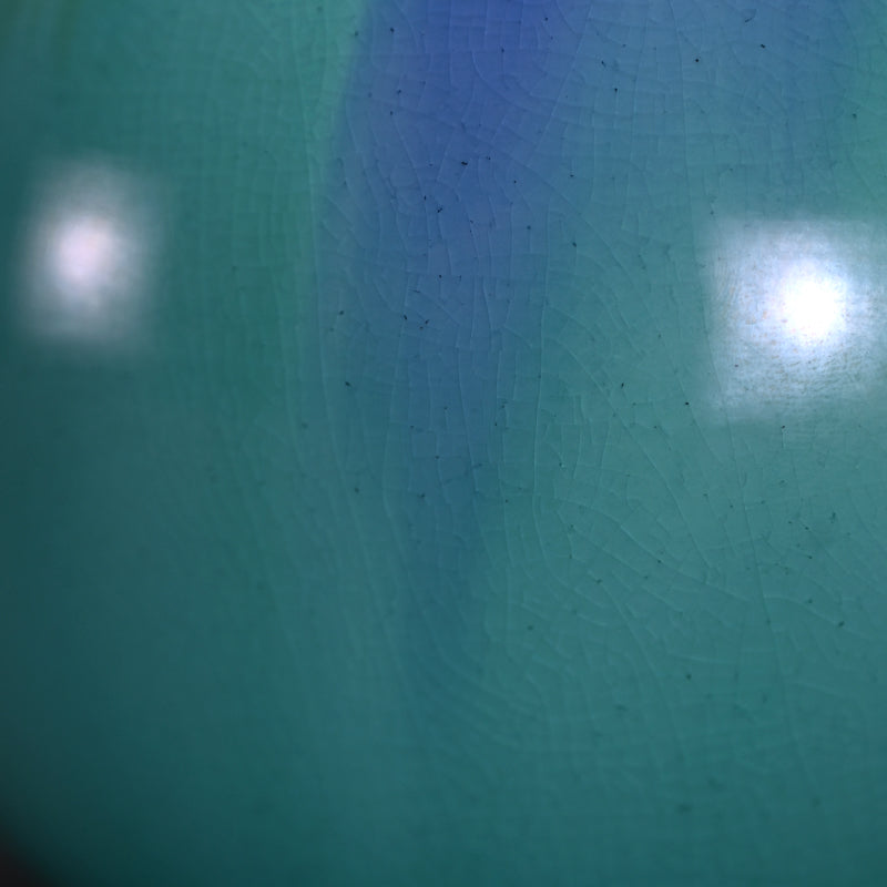 Saiyu sansai Tsubo Saiko ー徳田 八十吉 "彩釉三彩壺 彩光"