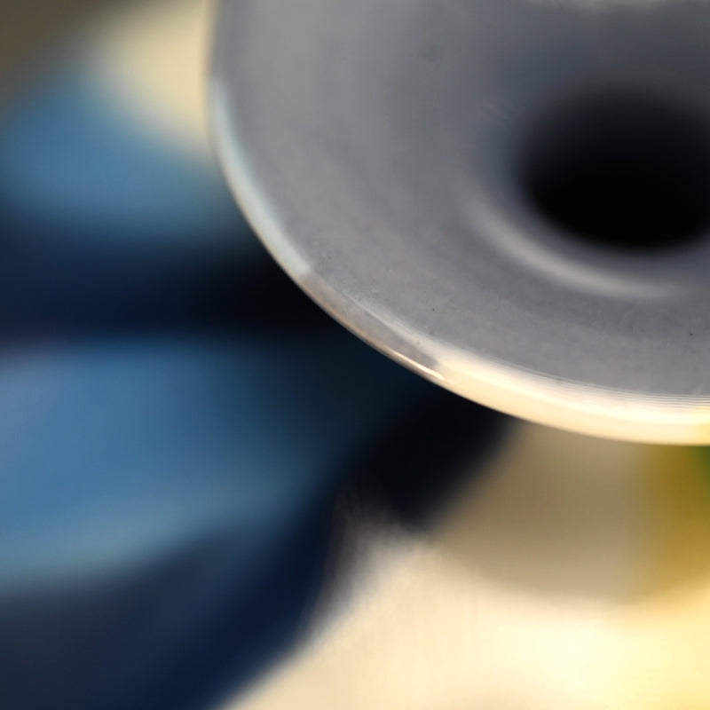 Saiyu sansai Tsubo Saiko ー徳田 八十吉 "彩釉三彩壺 彩光"