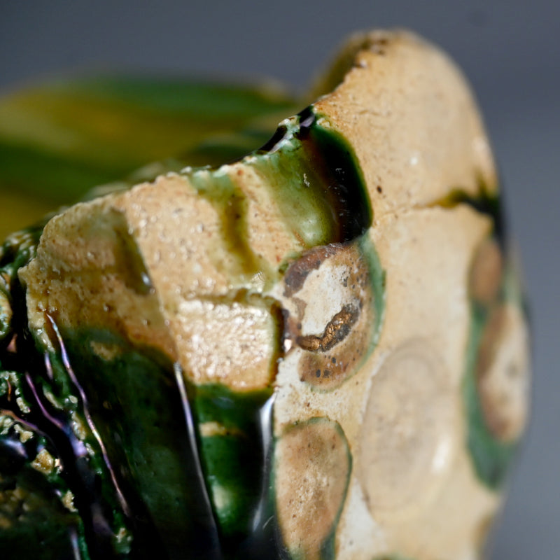 Oribe hanaire ー東田 茂正 "織部花入"