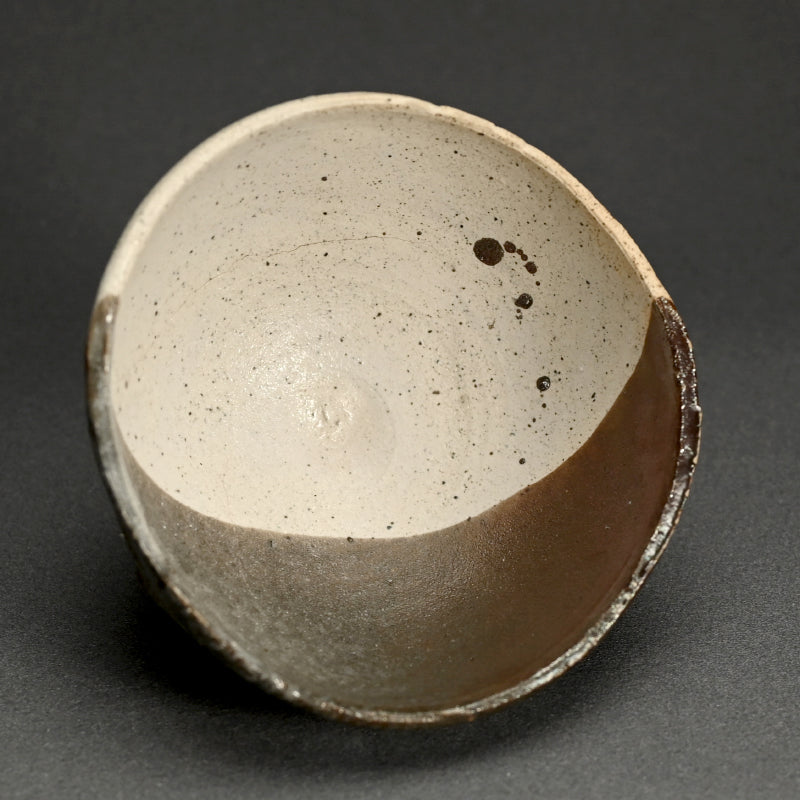 Nezumi Shino Chawan Tea bowl  ー鯉江 良二 "鼠しの茶盌"