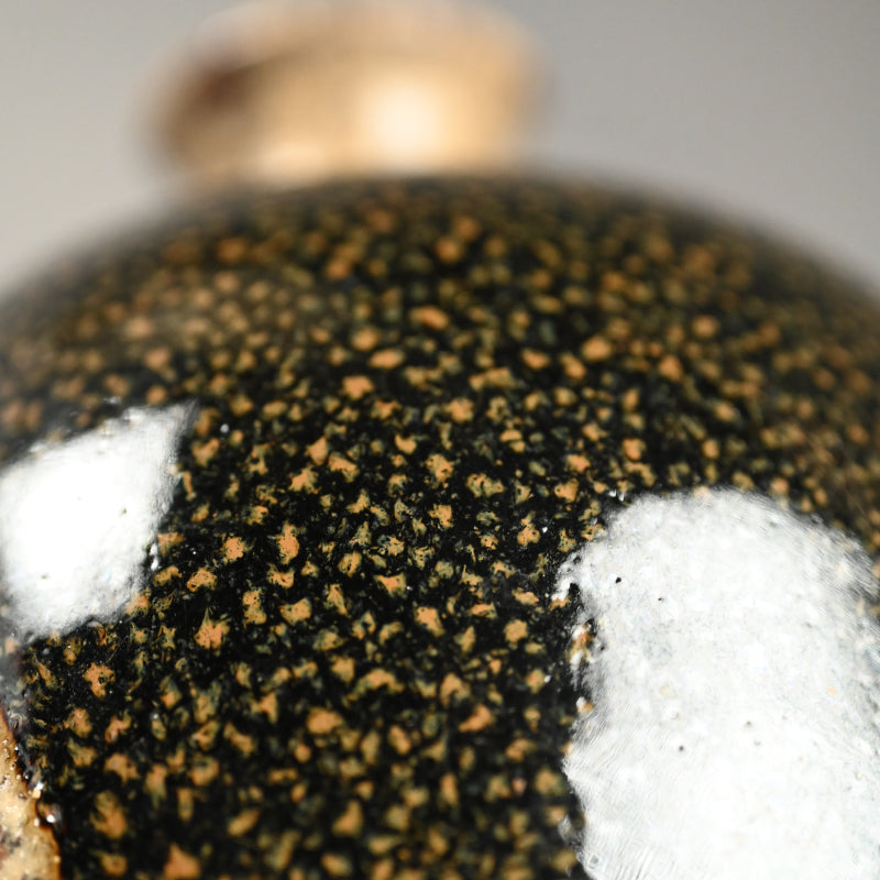 Fabulous Early Work by LNT Shimizu Uichi ー“鉄釉二彩 花瓶”