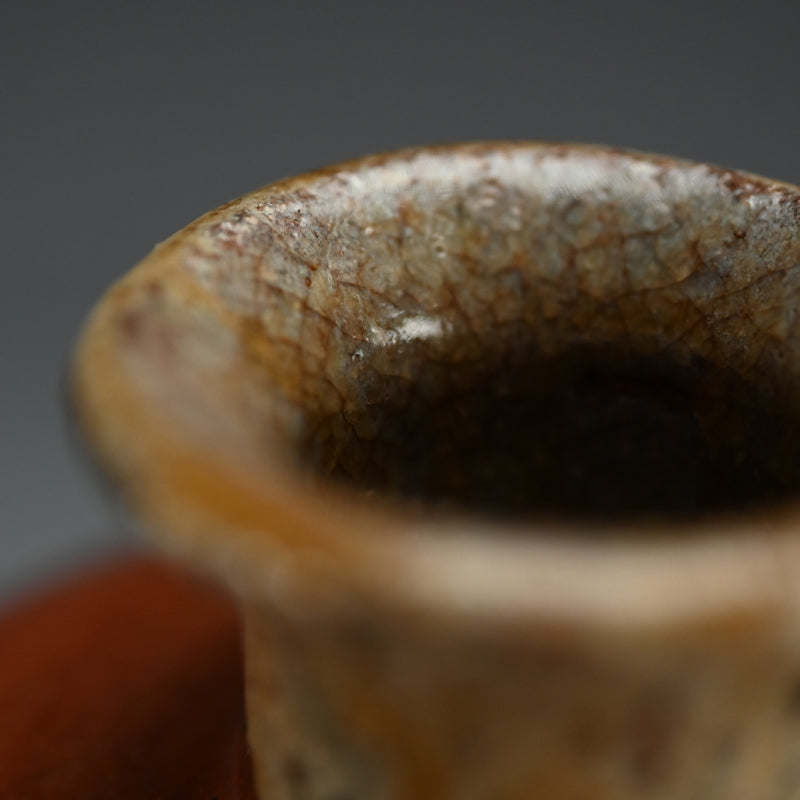 Fabulous Early Work by LNT Shimizu Uichi ー“鉄釉二彩 花瓶”