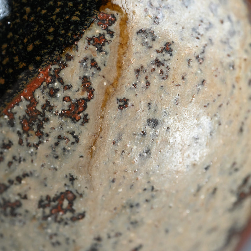 Fabulous Early Work by LNT Shimizu Uichi ー“鉄釉二彩 花瓶”