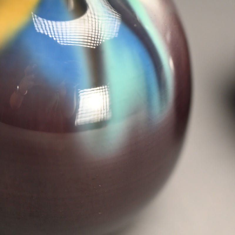 Porcelain Tokkuri Set ー"彩釉徳利 三代 徳田八十吉, 正彦"