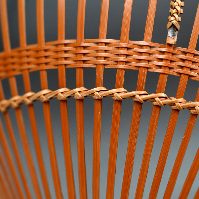 Bamboo Basket Vase