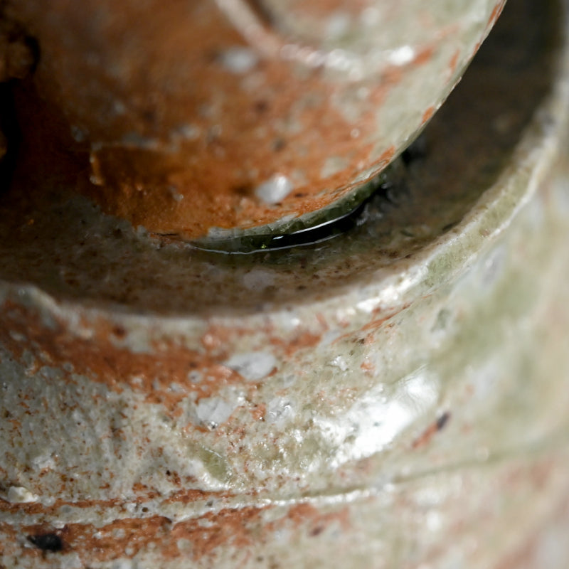 Iga Vase ー辻村 史朗 “伊賀耳付花生”