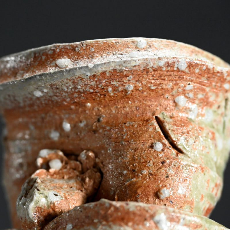 Iga Vase ー辻村 史朗 “伊賀耳付花生”