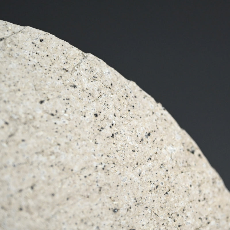 Covered Ceramic Box ー佐藤 和彦 “風化瓷彫文盦子”