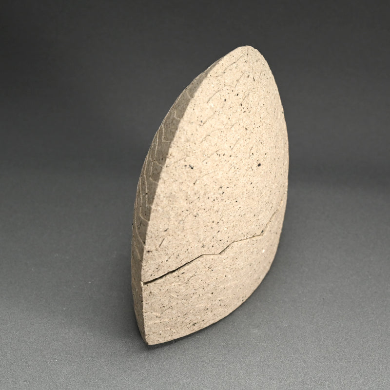 Covered Ceramic Box ー佐藤 和彦 “風化瓷彫文盦子”