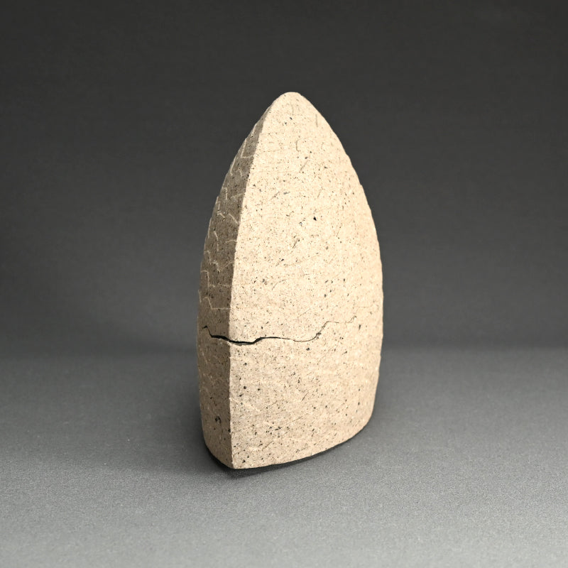 Covered Ceramic Box ー佐藤 和彦 “風化瓷彫文盦子”