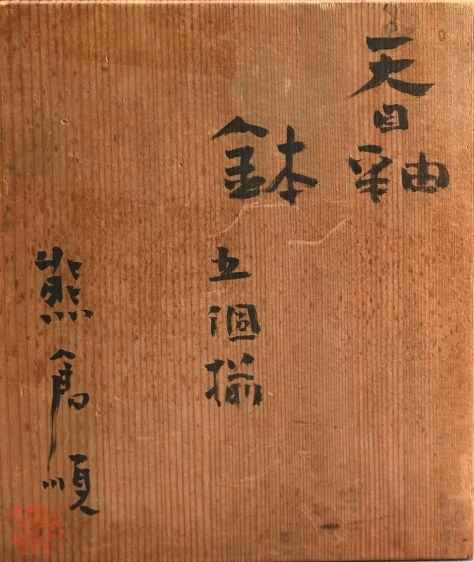 5 pc. Mid-Century Bowl Set ー熊倉 順吉 “天目釉 鉢 五個揃”