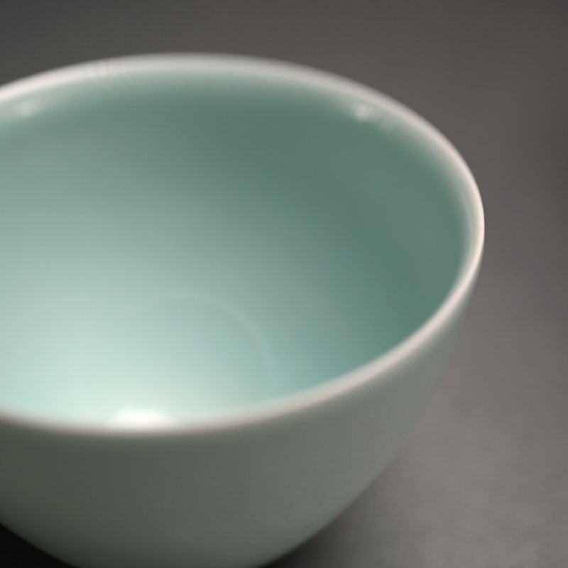 Boxed 5 person Porcelain Tea set ー宇佐美 賢祐 ”土瓶・湯吞”