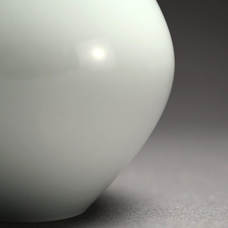 Boxed 5 person Porcelain Tea set ー宇佐美 賢祐 ”土瓶・湯吞”