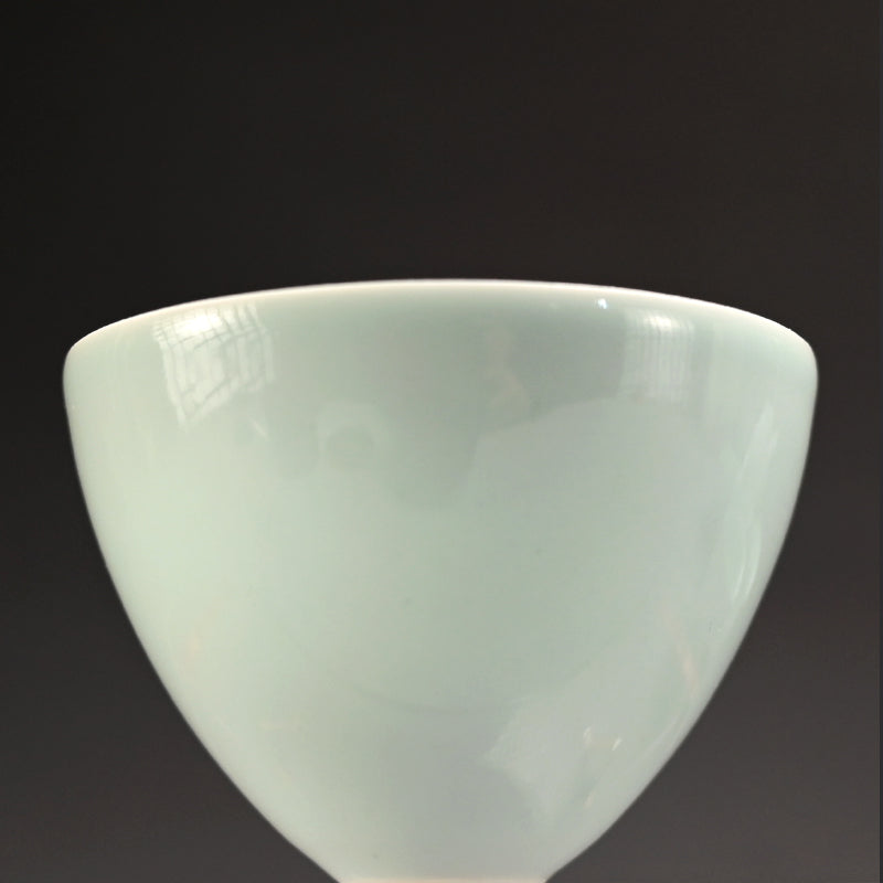 Boxed 5 person Porcelain Tea set ー宇佐美 賢祐 ”土瓶・湯吞”