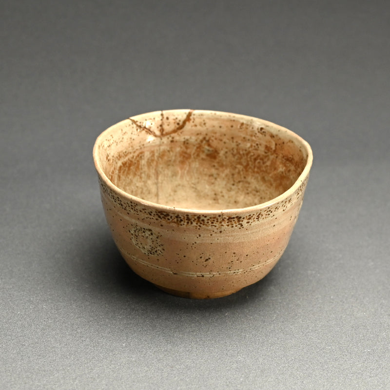 Korai Mishima Chawan Tea Bowl with Old Gold Repair