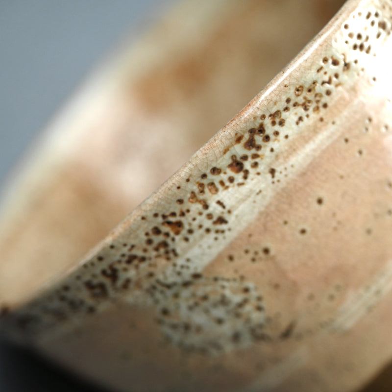 Korai Mishima Chawan Tea Bowl with Old Gold Repair