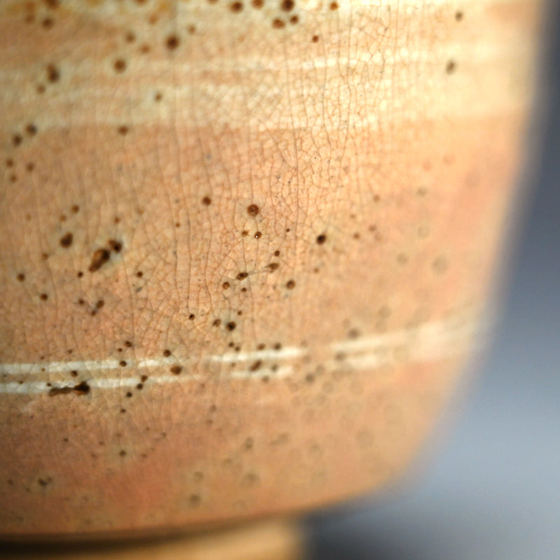 Korai Mishima Chawan Tea Bowl with Old Gold Repair