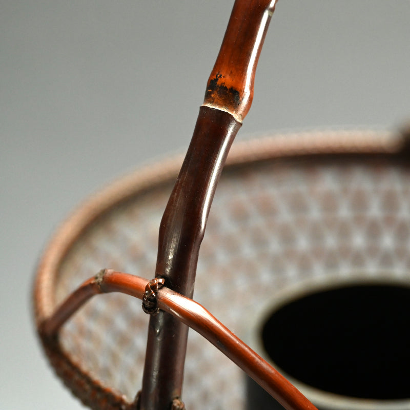 Bamboo Hana-kago Basket ー竹龍斎 "花籃"
