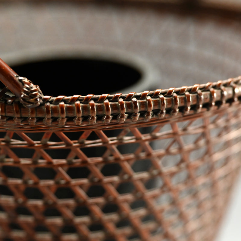 Bamboo Hana-kago Basket ー竹龍斎 "花籃"