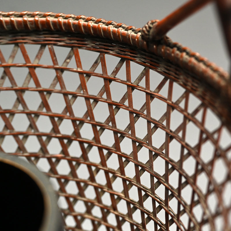 Bamboo Hana-kago Basket ー竹龍斎 "花籃"