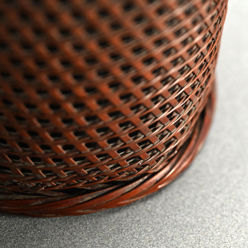 Bamboo Hana-kago Basket ー竹龍斎 "花籃"